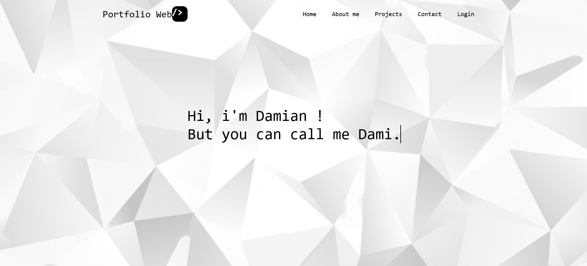 Full Stack Portfolio Web (Angular + Spring Boot)